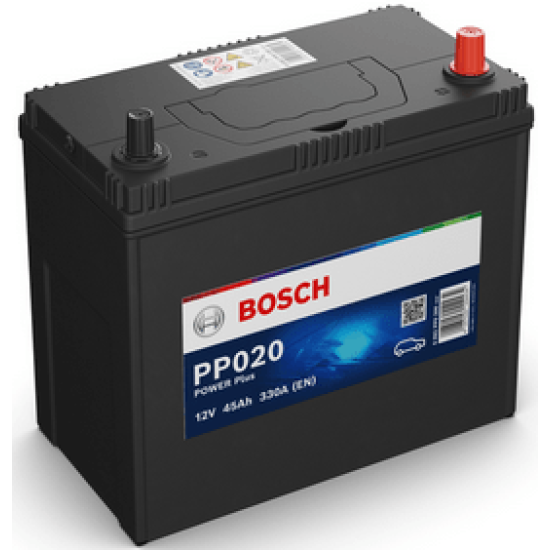 АКУМУЛАТОР BOSCH POWER+45AH 330A R+