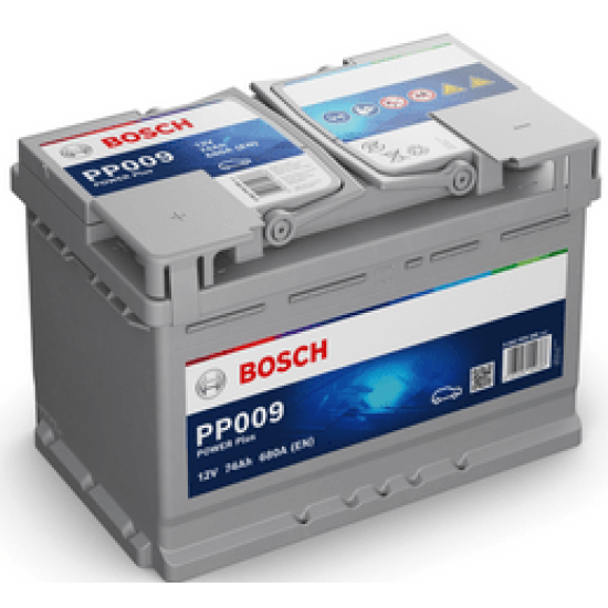 АКУМУЛАТОР BOSCH POWER PLUS 74AH 680A L+