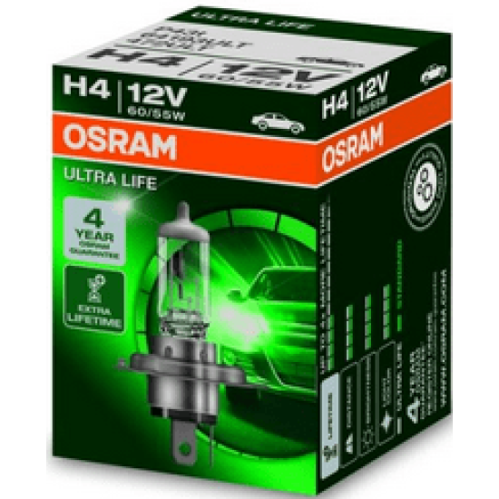 ХАЛОГЕННА КРУШКА OSRAM Н4 64193ULT 12V