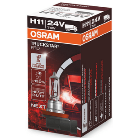 ХАЛОГЕННА КРУШКА OSRAM TRUCK STAR PRO H11 64216 TSP NG