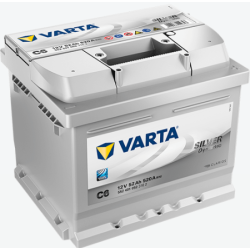 АКУМУЛАТОР VARTA 52AH 520A R+