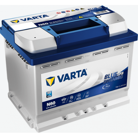 АКУМУЛАТОР VARTA EFB 60AH 640A R+