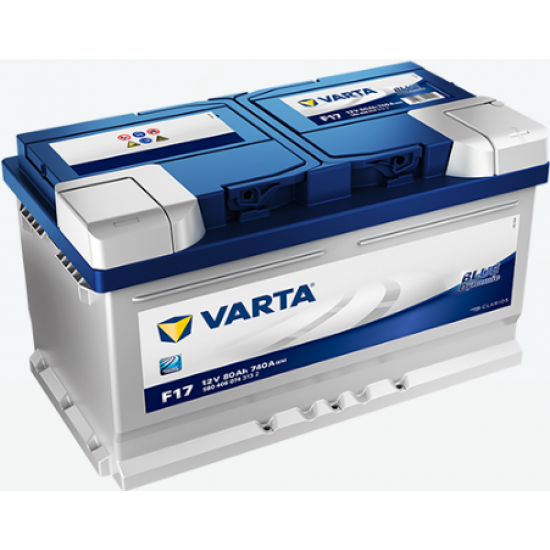 АКУМУЛАТОР VARTA F17 80AH 740A R+